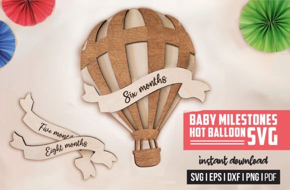 Globo Aerostatico Bebe Hito Creativo Digital